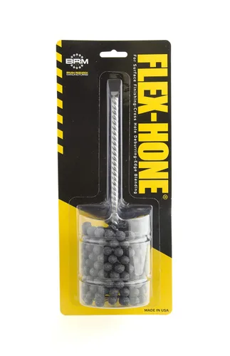 Vista 81 de Brush Research pulidor cilíndrico FLEX-HONE, serie BD, abrasivo de carburo de silicio, 1