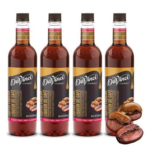 Vista 67 de DaVinci Gourmet Jarabe de azúcar de caña, botella de 25.4 fl oz (paquete de 2)