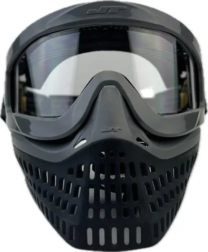 Vista 4 de Empire Axe 2.0 - Marcador de pistola de paintball de competición con paquete de máscara de paintball JT Proflex-X Negro polvo/Negro polvo