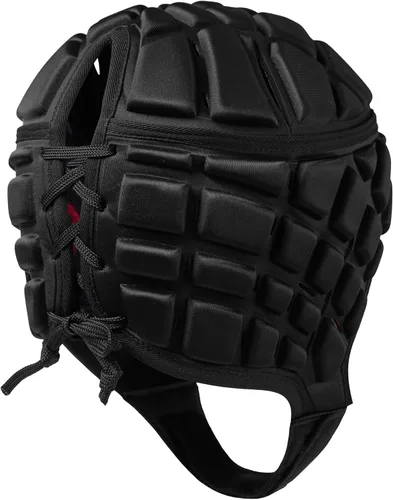 Vista 2 de Canterbury Protector de cabeza unisex Raze Rugby Gorra Scrum, cobertura completa Correa de barbilla de borde suave Orificios diseñados