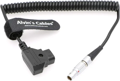Vista 8 de Alvin's Cables Cable de alimentación de ángulo recto macho D-Tap a 2 pines para Teradek Bond, Teradek Bolt, monitor SmallHD 17.7 in 18 pulgadas