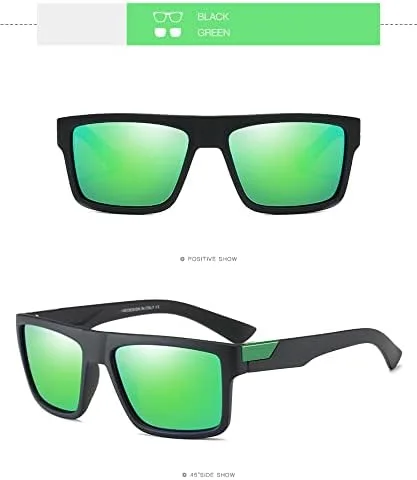 Vista 2 de DUBERY - Lentes de sol deportivos polarizados D918