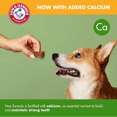 Vista 5 de Arm & Hammer for Pets Nubbies - Golosinas dentales para perros con bicarbonato de sodio y calcio, los masticables ayudan a combatir el mal aliento