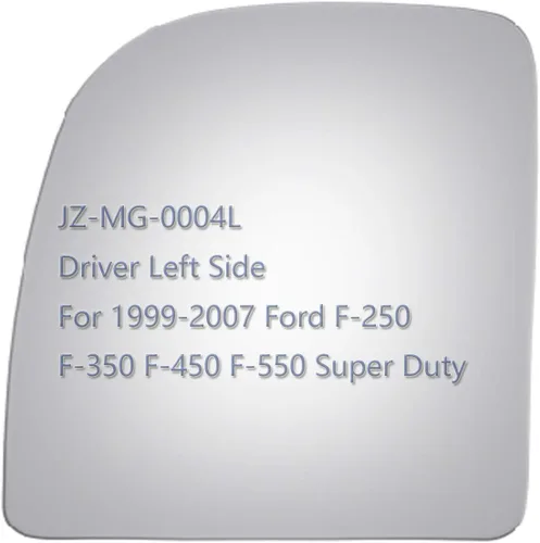 Vista 17 de JZSUPER Espejos de remolque aptos para 1999 2000 2001 2002 2003 2004 2005 2006 2007 Ford F250 F350 F450 F-550 Super Duty, eléctricos