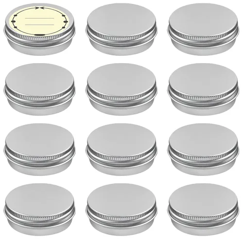 Vista 10 de TUZAZO Paquete de 24 latas de aluminio, contenedor de metal de 1/2 oz