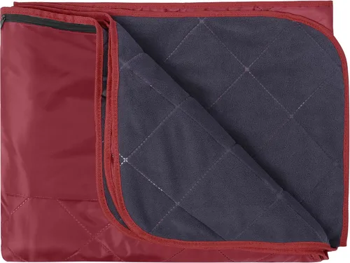 Vista 20 de REDCAMP Manta grande impermeable para estadio para deportes al aire libre, suave y cálida, manta de campamento de forro polar resistente al viento
