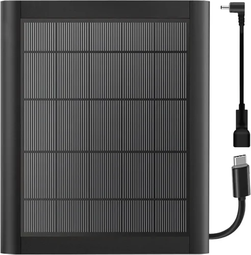 Vista 9 de Panel Solar Ring (2ª Generación), Paquete de 2 Cargador de Panel Solar Ring de 5W con Soporte y Cable de Extensión de 12 Pies para Cámara Stick Up