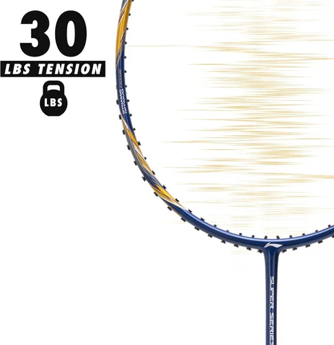 Vista 6 de Li-Ning Super Series 900 - Raqueta de bádminton con cubierta completa