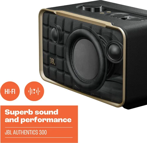 Vista 8 de JBL JBLAUTH300BLKAM-Z Authentics 300 Altavoz inteligente portátil - Certificado (Renovado)