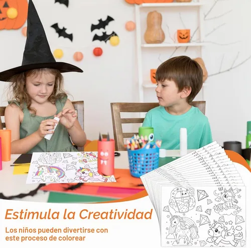 Vista 5 de 500 manteles individuales desechables de papel para colorear de 14 x 10 pulgadas, manteles individuales desechables para mesa de comedor, manteles