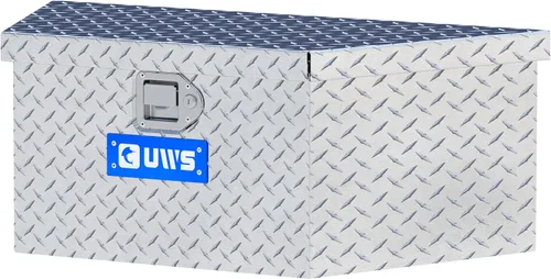Vista 5 de UWS TBV-34-LP, caja de remolque de bajo perfil con tapa biselada y aislante, 34 pulgadas
