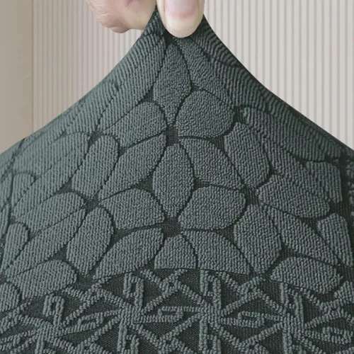 Vista 4 de vctops 10 fundas geométricas para sofá reclinable copetudo, suaves, elásticas y suaves de 4 asientos, funda antideslizante para sofá, protector