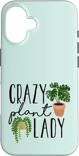 Vista 32 de Crazy Plant Lady - Cute Plant Lovers Gardening Theme Case for iPhone 17