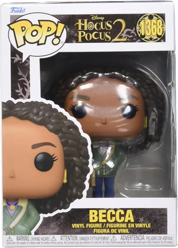 Vista 2 de Funko Pop! Disney: Disney Hocus Pocus 2- Becca con accesorios - Figura de vinilo coleccionable - Idea de regalo - Productos oficiales - para niños