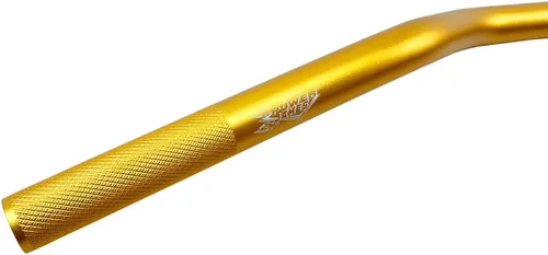 Vista 4 de POWER JAMES Barra de arrastre de manillar de aluminio dorado de 1.0 pulgadas, 31 pulgadas de ancho, compatible con Harley Davidson Dyna FXD Road