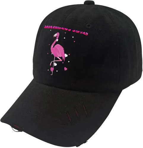 Vista 3 de Hats for Men Baseball Cap Flamingo Baseball Cap for Men Funny Caps Breathable Shenaniganss Squad Visor Hat