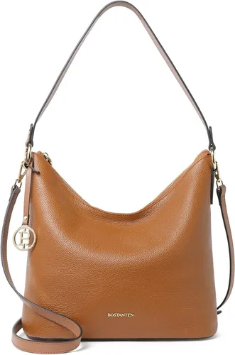 Vista 7 de BOSTANTEN Bolso de cuero para mujer, diseño de bolsos de hombro, Hobo
