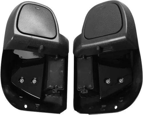 Vista 3 de XFMT Carenado Inferior para Motocicleta Negro Vivo con Enfriamiento por Aire y Ventilación Inferior para Harley Touring Road King Street Glide Road