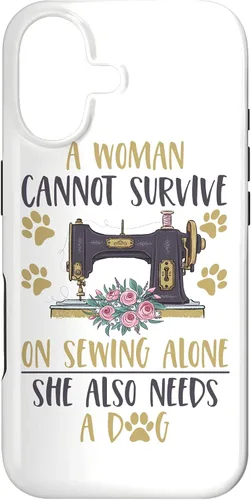 Vista 32 de Funda divertida para iPhone 11, para amantes de la máquina de coser