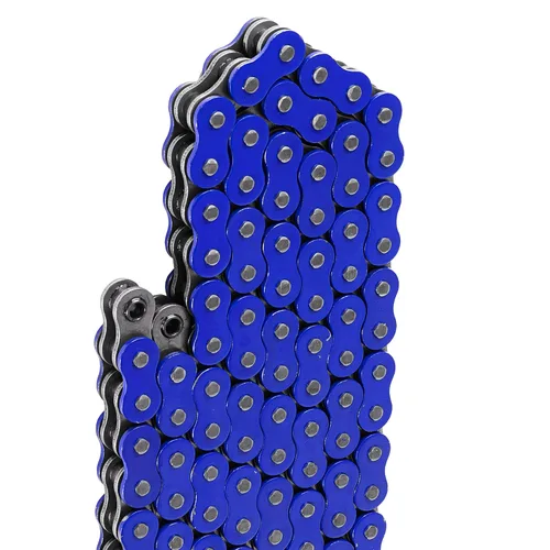 Vista 4 de Caltric Cadena de transmisión de junta tórica compatible con Yamaha Fz6 Fz-6 2004-2008 Azul
