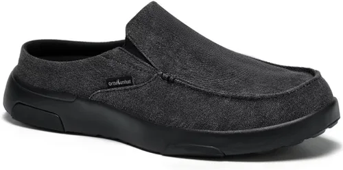Vista 13 de OrthoComfoot Mocasines ortopédicos sin cordones para hombre zapatos para caminar con soporte del arco: pantuflas casuales para fascitis plantar