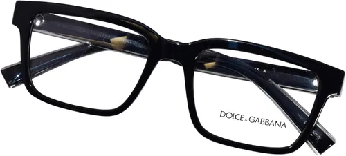 Vista 5 de Dolce & Gabbana Gafas graduadas DG 5102 501 Negro, NegroBlanco Detalles