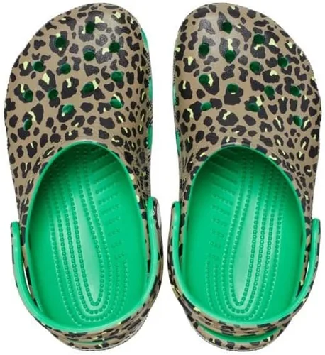 Vista 5 de Crocs Unisex-Child Classic Animal Print Clog
