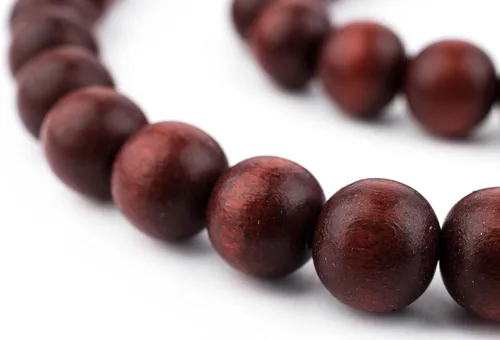 Vista 81 de TheBeadChest: cuentas de madera redondas naturales de 0.315 pulgadas, cuentas de madera sueltas espaciadoras para fabricar joyas, 4 tamaños