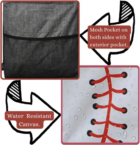 Vista 69 de NGIL Bolsa de comestibles reutilizable extra grande plegable de gran tamaño para comestibles, almacenamiento, picnic, playa, Estampado