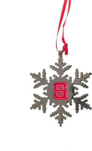 Vista 5 de Adorno navideño de copo de nieve de Alabama Crimson Tide