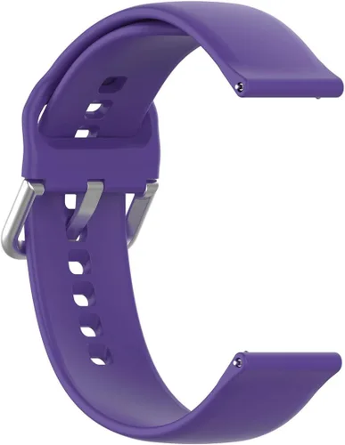 Vista 6 de Compatible con correas de reloj Veryfit ID208 BT (no para ID208 Plus), pulsera de silicona suave, correa de repuesto de liberación rápida