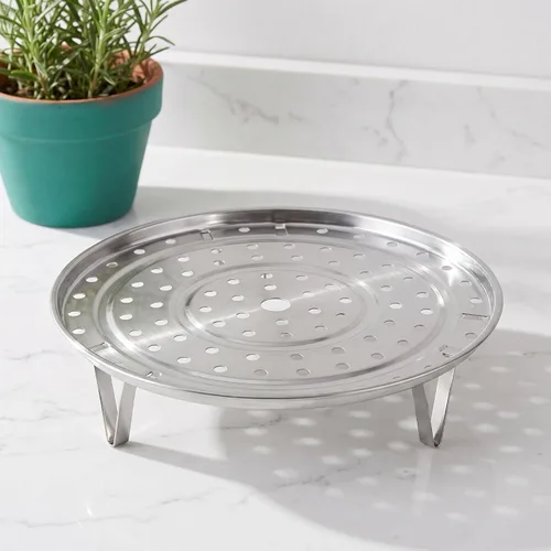 Vista 6 de 7pcs Stainless Steel Steam Tray Insert with Detachable Feet