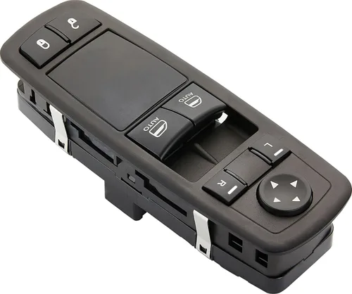 Vista 5 de Interruptor de ventana Compatible con Ram 1500 2013-2021, Ram 2500 3500 4500 5500 2013-2018. Control de puerta del lado del conductor delantero