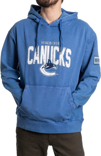 Vista 32 de Calhoun NHL Sudadera con capucha unisex Acid Wash - Sudadera de forro polar vintage para fanáticos