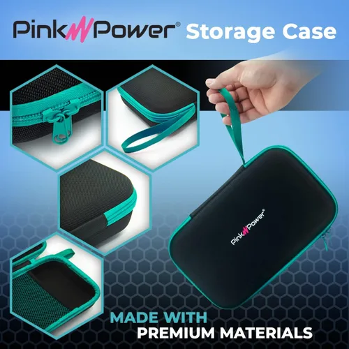 Vista 5 de Pink Power Tijeras eléctricas de tela para manualidades, costura, cartón y alfombras, herramienta de corte profesional resistente, tijeras Aqua