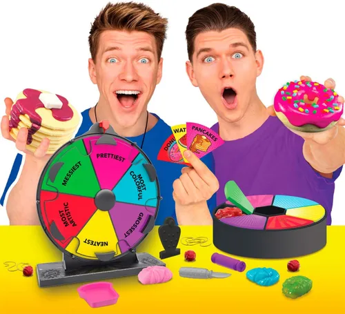 Vista 2 de FAKE FOOD MYSTERY CHALLENGE WHEEL - Rueda de juguete