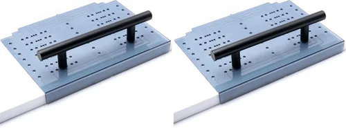 Vista 8 de Ravinte Herramienta de plantilla para manija de gabinete, perilla de cajón, montaje de taladro para guía de hardware, 1 paquete