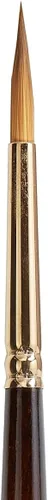 Vista 11 de KINGART Premium Finesse 8020-0 Ultra Round Series - Cepillo para artista, pelo sintético Kolinsky Sable, mango corto, acuarela y pinturas al óleo