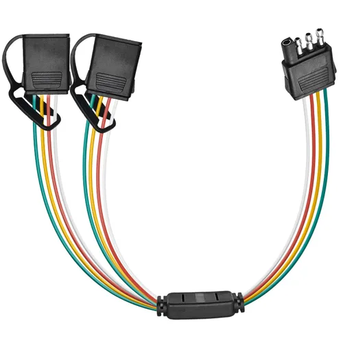 Vista 19 de Nilight Cable de extensión de alambre de remolque de 4 vías de 25 pies 14 Cable de extensión de remolque de 4 pines de 25 pies
