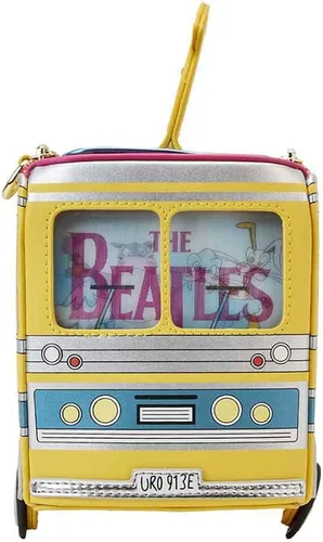 Vista 3 de The Beatles Magical Mystery Tour Bus - Bolso cruzado, Amarillo