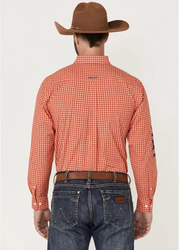 Vista 4 de ARIAT Pro Team Percey - Camisa clásica de manga larga para hombre