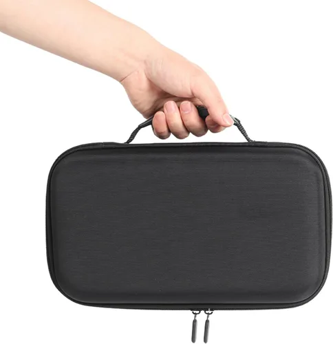 Vista 7 de Funda de transporte para JBL Charge 6 con altavoz Bluetooth, bolsa de almacenamiento portátil con correa para el hombro (todo negro)