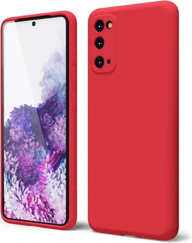 Vista 17 de oakxco Funda para teléfono Samsung Galaxy S8 de silicona líquida, delgada y fina de gel de goma suave TPU cubierta protectora simple llana