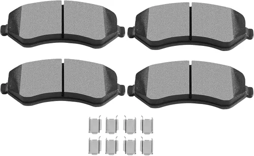 Vista 13 de SCITOO - Juego de 4 pastillas de freno de cerámica, juego de 4 pastillas de freno delanteras para Jeep para Cherokee, Comanche, Grand para Cherokee