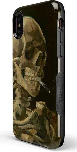 Vista 69 de Casely Funda para iPhone Xs Max Funda con estampado de festival (solo buenas vibraciones)