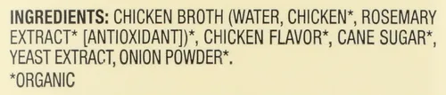 Vista 3 de Pacific Foods - Caldo de pollo orgánico criado en corral bajo en sodio, 32 onzas