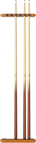 Vista 9 de Viper by GLD Products Fat Cat Oak 6 Cue - Estante para tacos de pared (2 piezas)