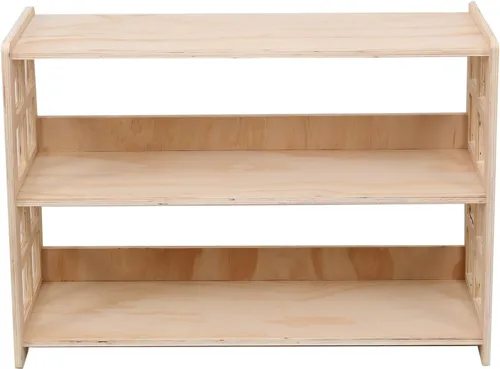 Vista 8 de Montessori Estantería de juguetes para niños, organizador de almacenamiento para juguetes, estantes de libros para habitación de niños, resistente