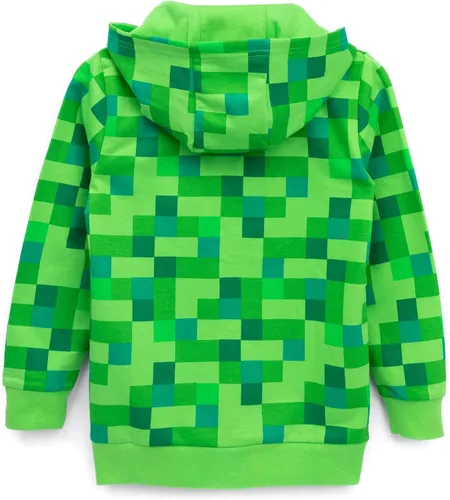 Vista 5 de Minecraft Sudadera con capucha para niñosniños, Verde