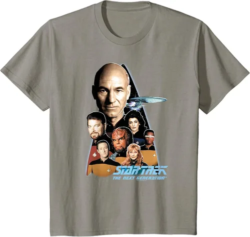 Vista 32 de Star Trek The Next Generation T-Shirt Asphalt Grey